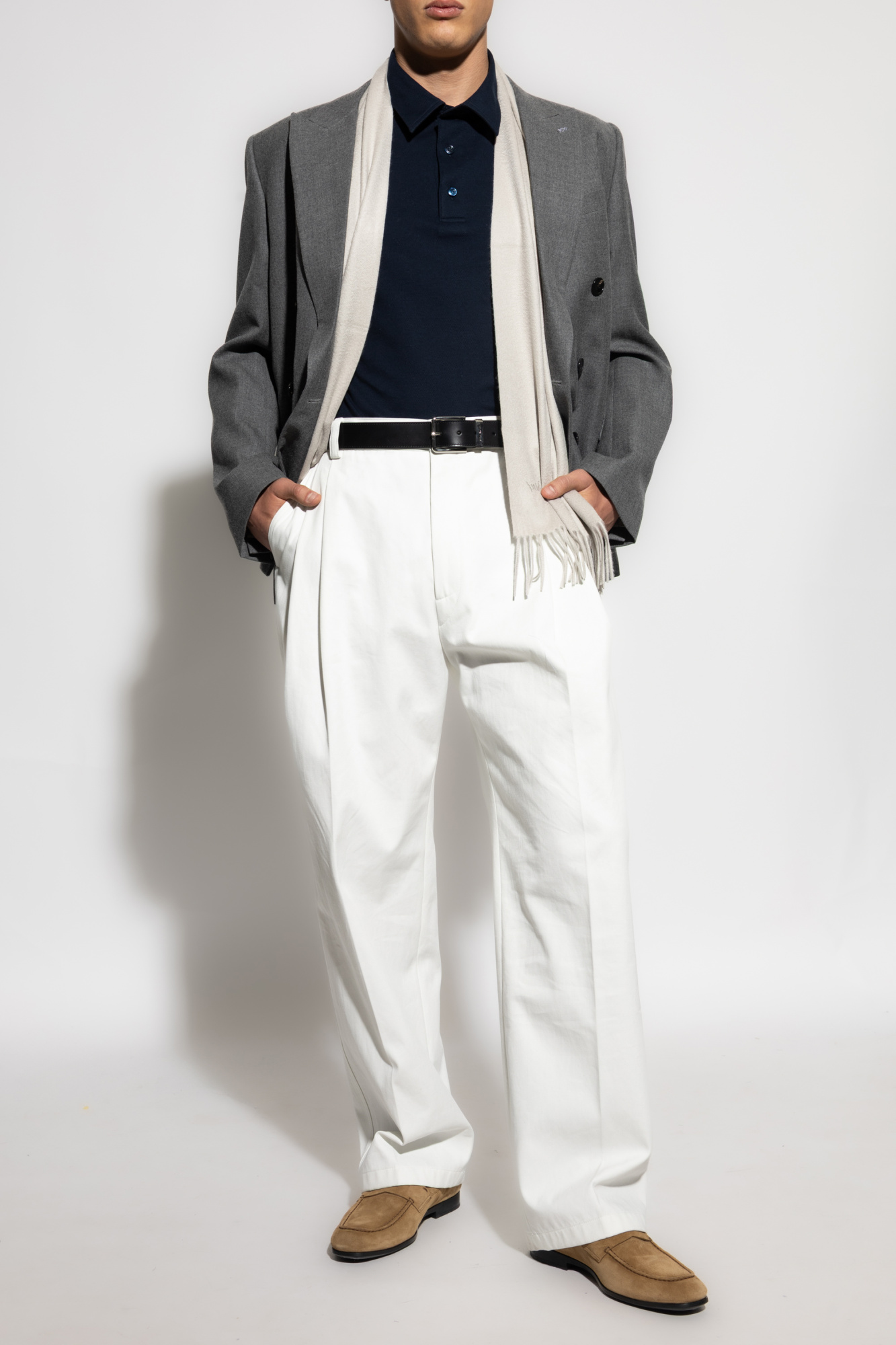 Tシャツ・カットソー Brioni SS25 Cotton polo shirt (UJSZ0LPA627 4100) Brioni Cotton polo | Men's Clothing | Vitkac